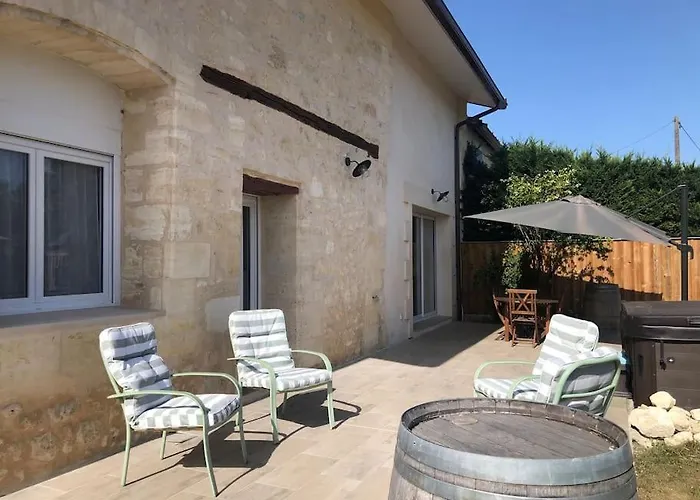 Avec Privatif à 500m De Margaux Casa de Férias Soussans