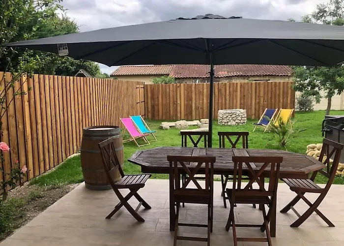 Casa de Férias Avec Privatif à 500m De Margaux *